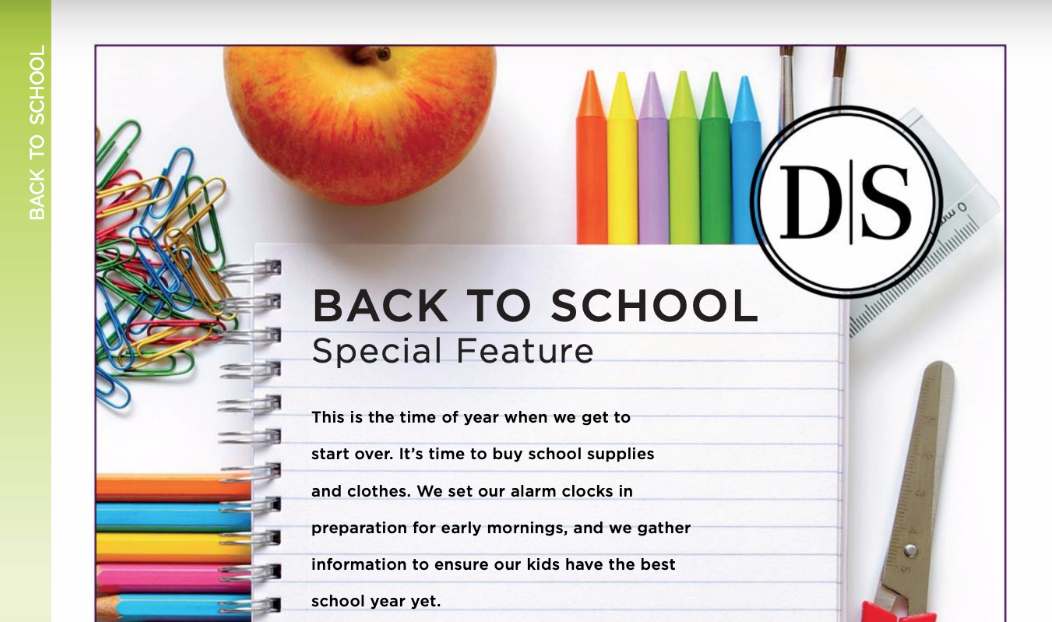 Back to School – August 2019