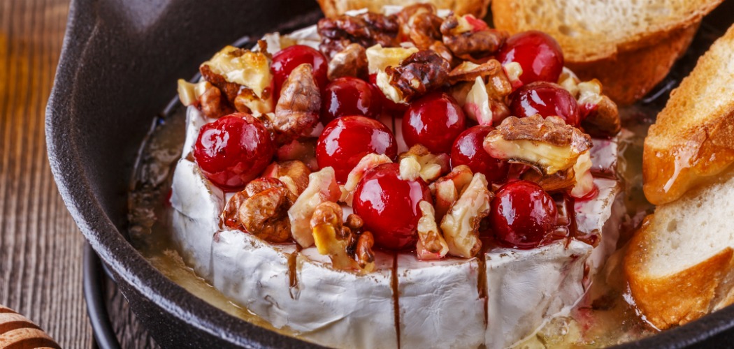 Cranberry Walnut Baked Brie