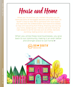 HOUSE & HOME – SEPTEMBER 2020