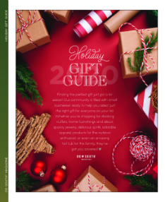 HOLIDAY GIFT GUIDE – DECEMBER 2020