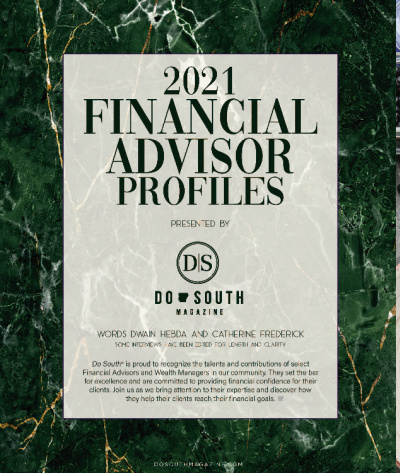 FINANCIAL ADVISOR PROFILES – JULY 2021