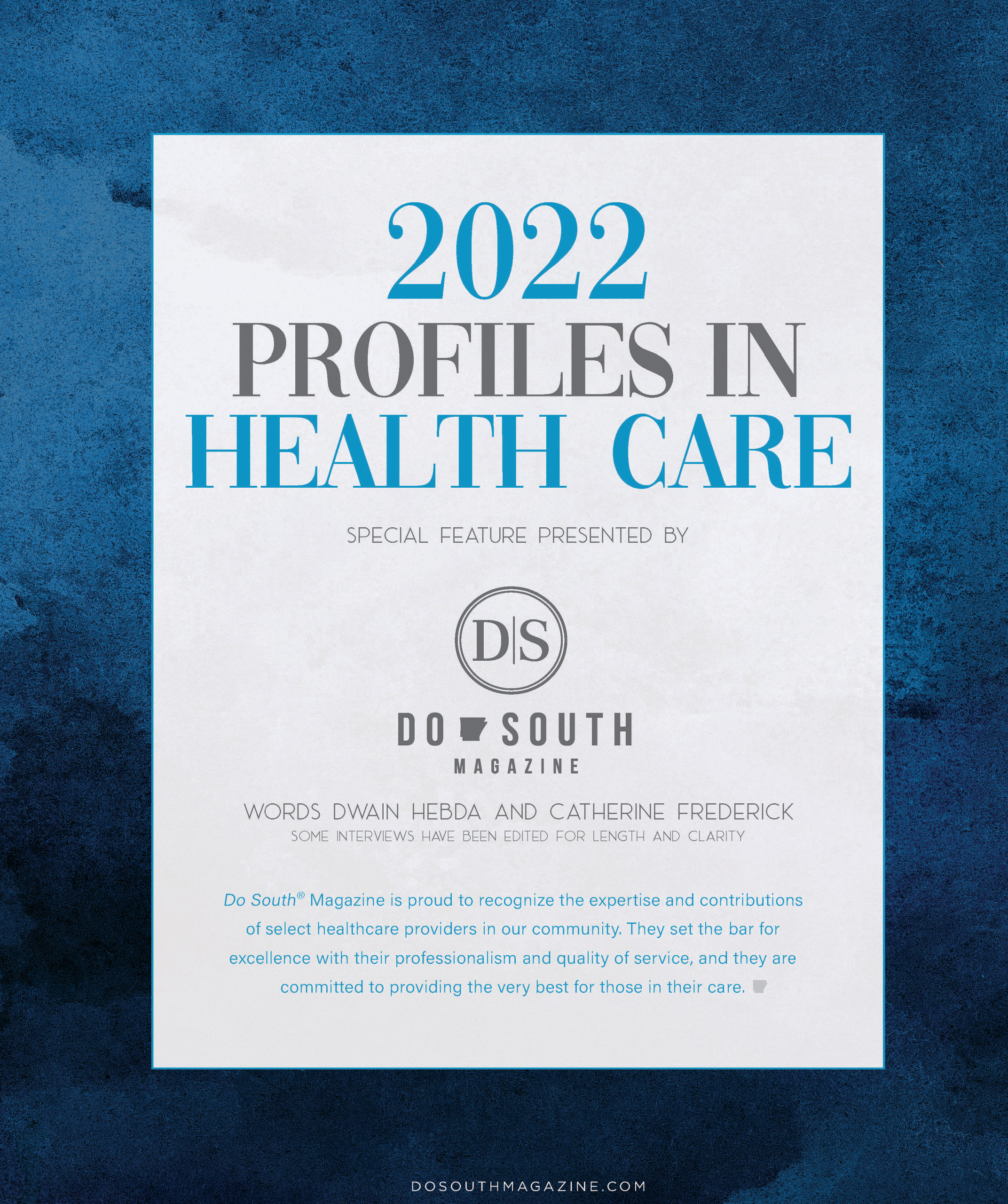 PROFILES IN HEALTH CARE – NOVEMBER 2022