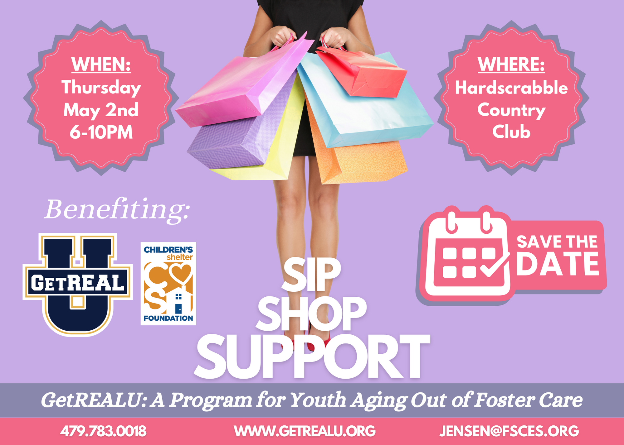 GetReal Announces Sip Shop Support Fundraising Event