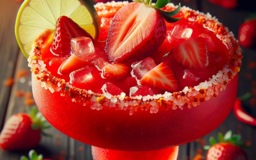 Spicy Strawberry Margarita