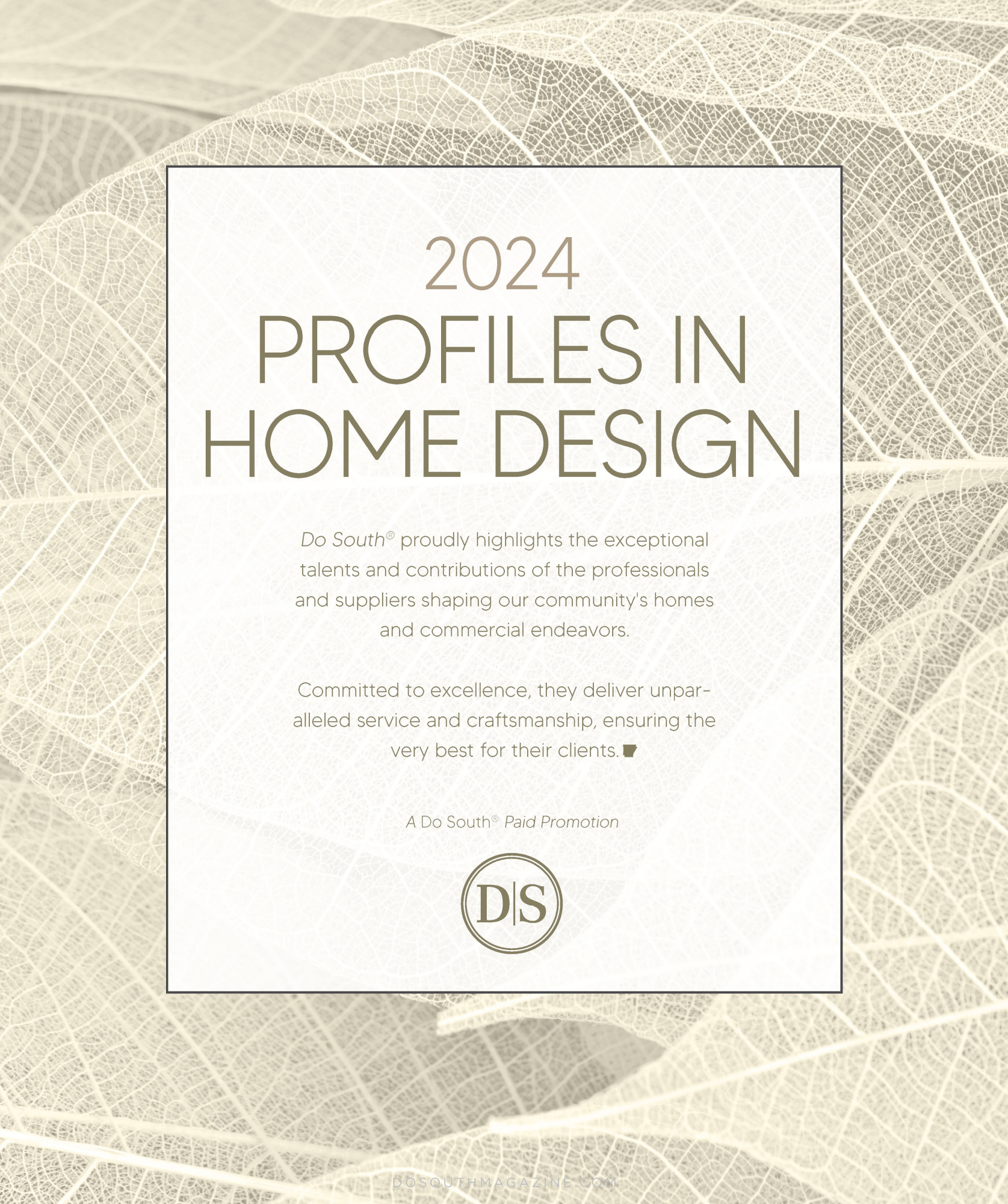 PROFILES: HOME DESIGN OCTOBER