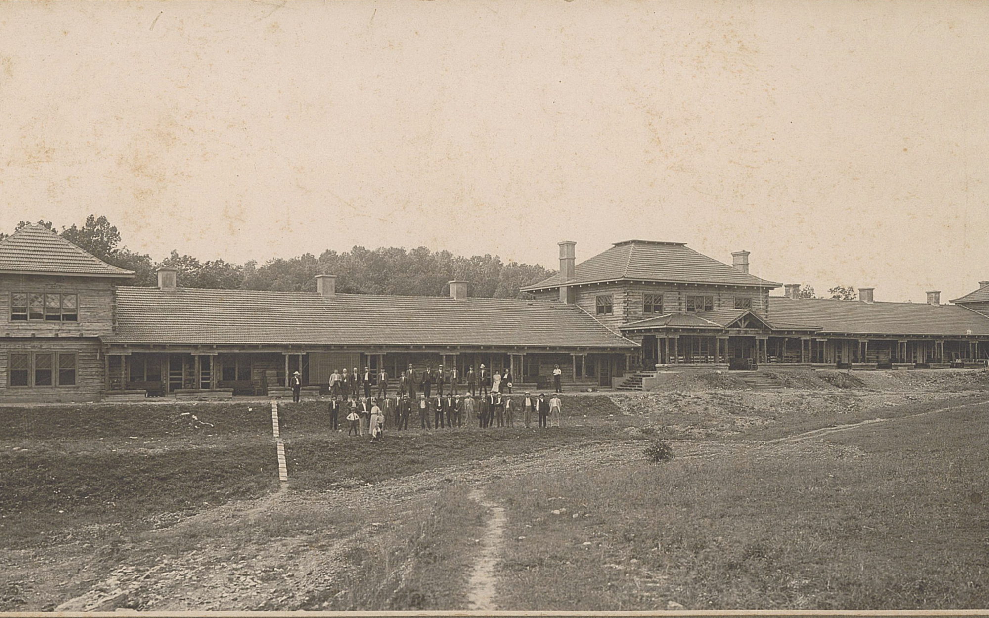 Missouri Row, Monte Ne, c. 1905