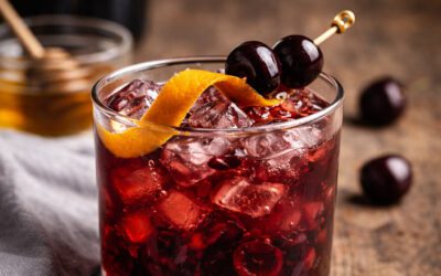 Black Cherry Wine Smash