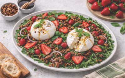 Strawberry Burrata Salad