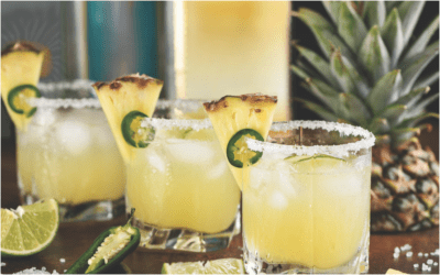 Pineapple Jalapeño Margaritas